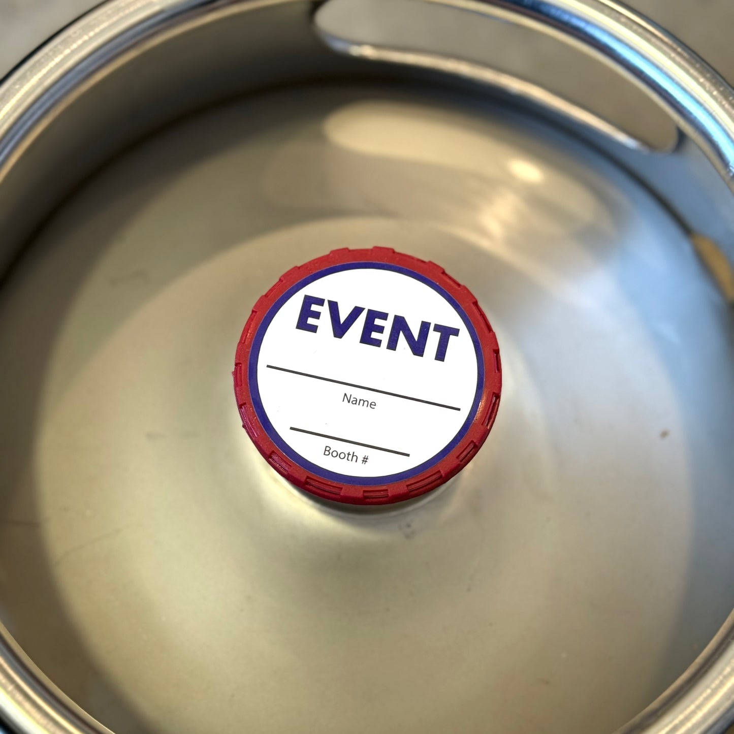 EVENT Keg Cap Stickers (2.25") – Pack of 50