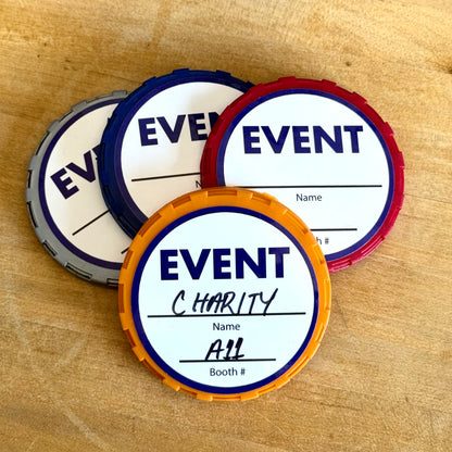 EVENT Keg Cap Stickers (2.25") – Pack of 50