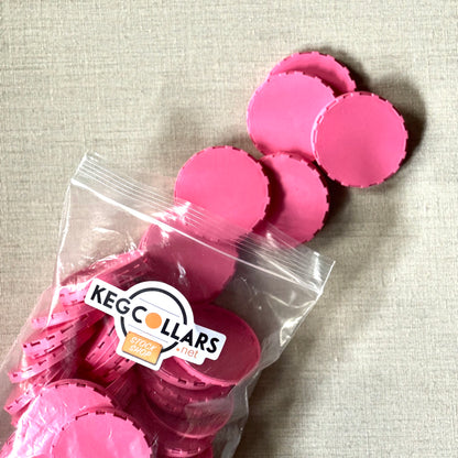 Pink Keg Caps