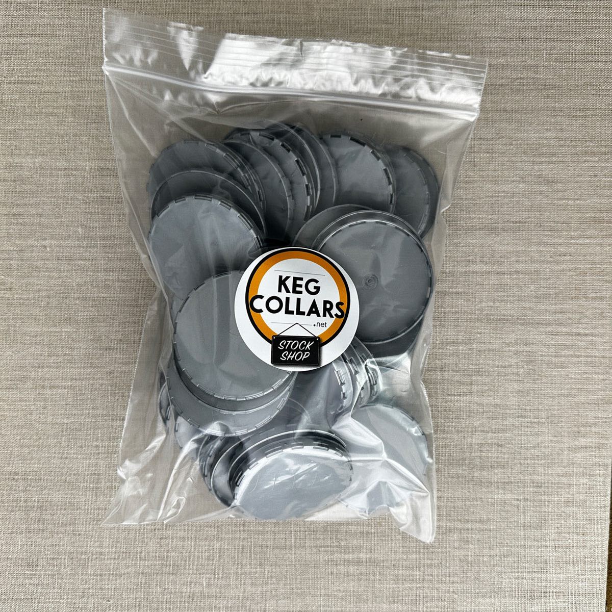 Silver Keg Caps